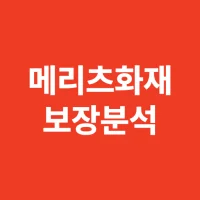 메리츠화재 공식 보장분석앱